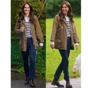 Mother Mid Rise Dazzler Straight Leg Jeans 24 Now Or Never ASO Kate Middleton